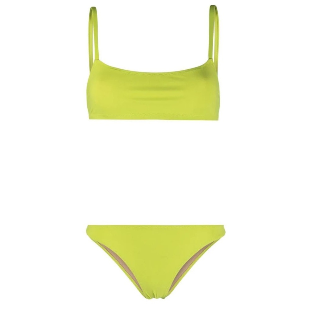 LIDO Undici Low Waist Bikini in Lime